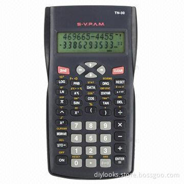 Two-line Display Scientific Calculator with Textbook Display